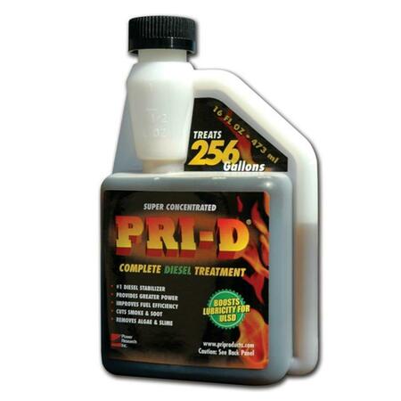 POWER RESEARCH PRI-D 16 oz. Diesel Fuel Treatment, 12PK cp113